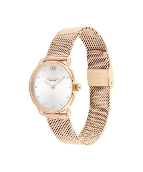 【COACH(コーチ)】エリオット 28mm サンレイ メッシュベルト COACH（コーチ）の「「COACH/コーチ」エリオット 28mm サンレイ