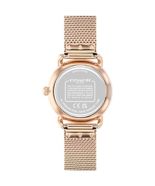 【COACH(コーチ)】エリオット 28mm サンレイ メッシュベルト COACH（コーチ）の「「COACH/コーチ」エリオット 28mm サンレイ