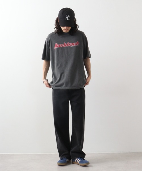 MODISH GAZE(モディシュガゼ)の「MODISH GAZE flashback ピグメントTシャツ(Tシャツ/カットソー・メンズ・ネイビー/スミクロ/アイボリー・F)」の18枚目の写真