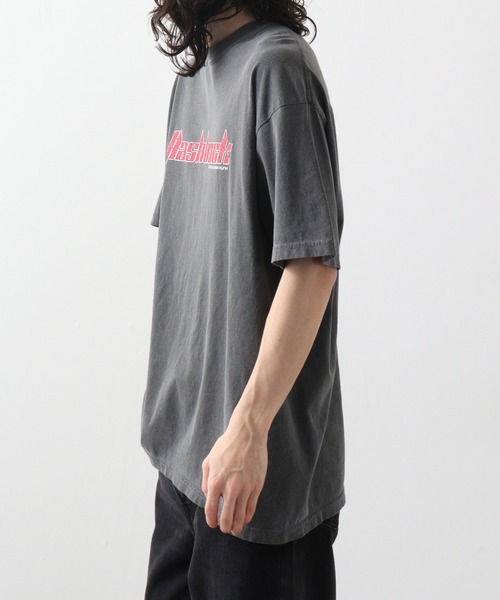 MODISH GAZE(モディシュガゼ)の「MODISH GAZE flashback ピグメントTシャツ(Tシャツ/カットソー・メンズ・ネイビー/スミクロ/アイボリー・F)」の15枚目の写真