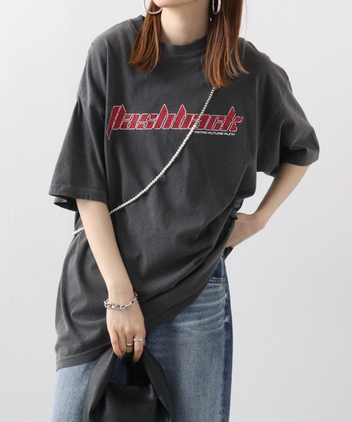 MODISH GAZE(モディシュガゼ)の「MODISH GAZE flashback ピグメントTシャツ(Tシャツ/カットソー・メンズ・ネイビー/スミクロ/アイボリー・F)」の19枚目の写真