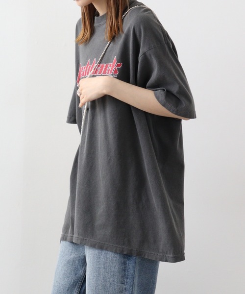 MODISH GAZE(モディシュガゼ)の「MODISH GAZE flashback ピグメントTシャツ(Tシャツ/カットソー・メンズ・ネイビー/スミクロ/アイボリー・F)」の20枚目の写真