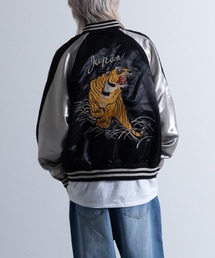 NYLAUS | 龍/虎 刺繍 サテンスカジャン(スカジャン)