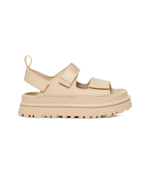 UGG W GOLDENGLOW アグ ゴールデングロウ ナチュラル　23 アグ UGG アグ UGG W GOLDENGLOW SLIDE ゴールデングロウ