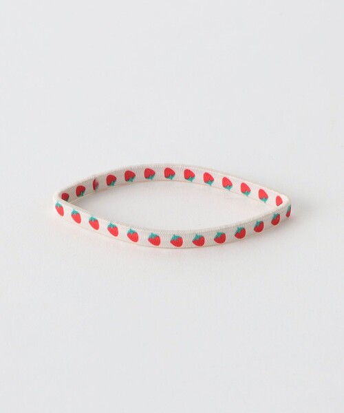 green label relaxing（グリーンレーベルリラクシング）の「＜Rockahula Kids＞イチゴ PONY PACK / ヘアゴム（その他ヘアアクセサリー・キッズ・レッド・FREE）」の2枚目の写真