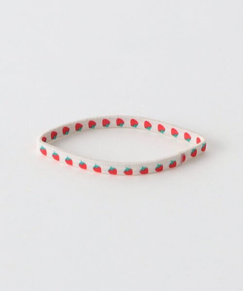 green label relaxing（グリーンレーベルリラクシング）の「＜Rockahula Kids＞イチゴ PONY PACK / ヘアゴム（その他ヘアアクセサリー・キッズ・レッド・FREE）」の3枚目の写真