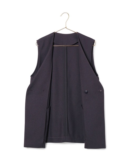 ROPE' PICNIC（ロペピクニック）の「オーバージレ（ベスト・レディース・キナリ/チャコールグレー・38）」の13枚目の写真