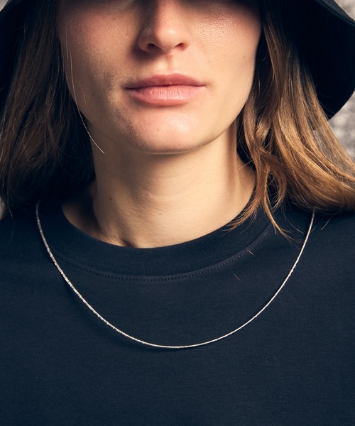 MAISON SPECIAL（メゾンスペシャル）の「《UNISEX》【Mountain People x MAISON SPECIAL】Dead Stock Beads Necklace/デッドストックビーズネックレス【MAISON SPECIAL/メゾンスペシャル】（ネックレス・メンズ・ターコイズブルー/グレー/オフホワイト/ブラック/ブロンズ/レッド/パープル/シルバー・FREE）」の2枚目の写真