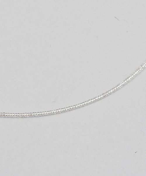 MAISON SPECIAL（メゾンスペシャル）の「《UNISEX》【Mountain People x MAISON SPECIAL】Dead Stock Beads Necklace/デッドストックビーズネックレス【MAISON SPECIAL/メゾンスペシャル】（ネックレス・メンズ・ターコイズブルー/グレー/オフホワイト/ブラック/ブロンズ/レッド/パープル/シルバー・FREE）」の21枚目の写真