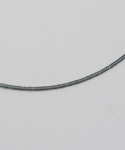 MAISON SPECIAL（メゾンスペシャル）の「《UNISEX》【Mountain People x MAISON SPECIAL】Dead Stock Beads Necklace/デッドストックビーズネックレス【MAISON SPECIAL/メゾンスペシャル】（ネックレス・メンズ・ターコイズブルー/グレー/オフホワイト/ブラック/ブロンズ/レッド/パープル/シルバー・FREE）」の13枚目の写真