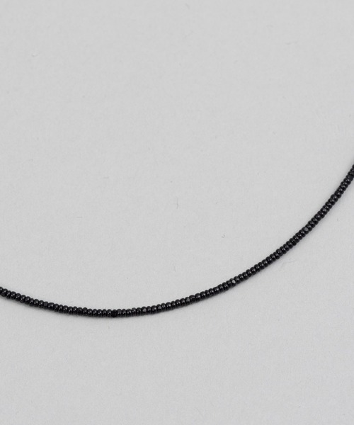 MAISON SPECIAL（メゾンスペシャル）の「《UNISEX》【Mountain People x MAISON SPECIAL】Dead Stock Beads Necklace/デッドストックビーズネックレス【MAISON SPECIAL/メゾンスペシャル】（ネックレス・メンズ・ターコイズブルー/グレー/オフホワイト/ブラック/ブロンズ/レッド/パープル/シルバー・FREE）」の11枚目の写真