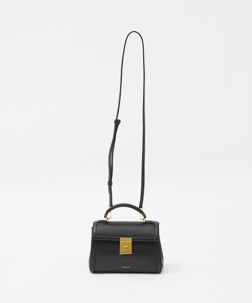 『DEMELLIER』 The Paris ハンドバッグ The Paris | Black Smooth | DeMellier