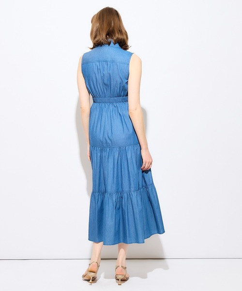 DEICY（デイシー）の「デニムティアードワンピース（ワンピース・レディース・インディゴブルー/ブルー系その他・FREE）」の15枚目の写真