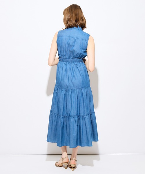 DEICY（デイシー）の「デニムティアードワンピース（ワンピース・レディース・インディゴブルー/ブルー系その他・FREE）」の16枚目の写真