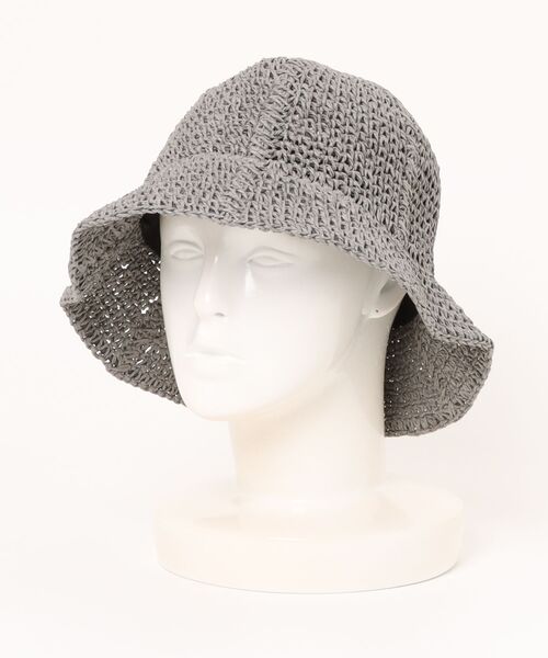 Sense of Grace(センスオブグレース)の「Sense of Grace/センスオブグレイス YURIKA HAT(ハット・レディース・アイボリー/オリーブ/ブラック/ブラウン/ナチュラル/グレー・FREE)」の4枚目の写真