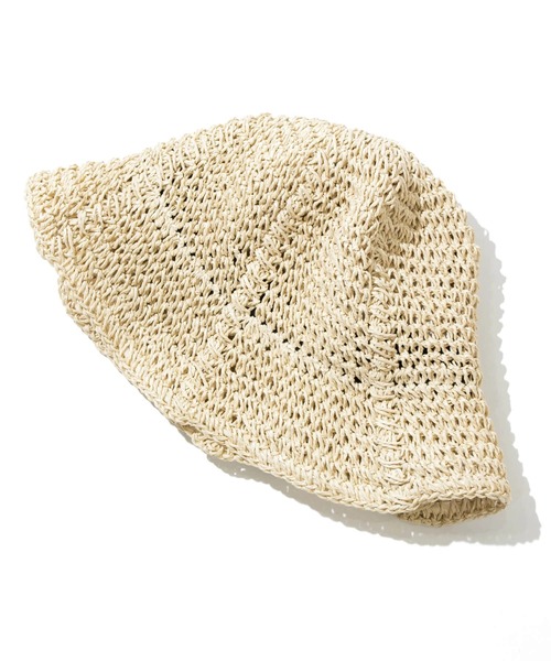 Sense of Grace(センスオブグレース)の「Sense of Grace/センスオブグレイス YURIKA HAT(ハット・レディース・アイボリー/オリーブ/ブラック/ブラウン/ナチュラル/グレー・FREE)」の3枚目の写真