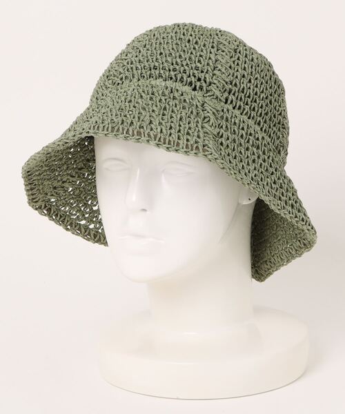 Sense of Grace(センスオブグレース)の「Sense of Grace/センスオブグレイス YURIKA HAT(ハット・レディース・アイボリー/オリーブ/ブラック/ブラウン/ナチュラル/グレー・FREE)」の14枚目の写真