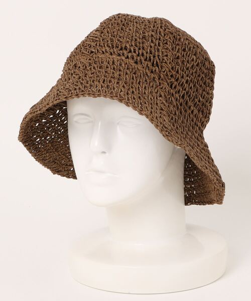 Sense of Grace(センスオブグレース)の「Sense of Grace/センスオブグレイス YURIKA HAT(ハット・レディース・アイボリー/オリーブ/ブラック/ブラウン/ナチュラル/グレー・FREE)」の17枚目の写真