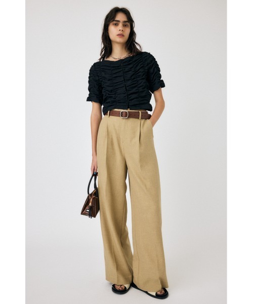 BLACK BY MOUSSY パンツ set knit pants(セットニットパンツ