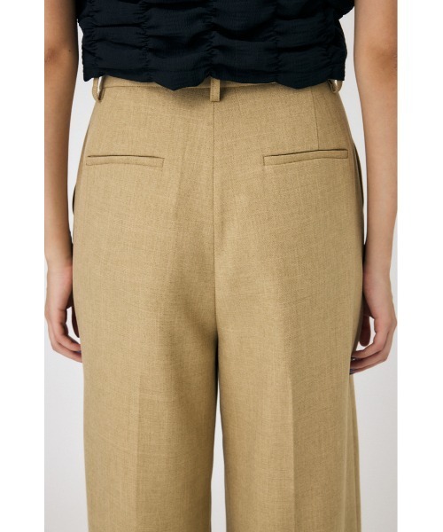 【moussy】 ワイドパンツ PLUS】 DEFORMATION DRAPE WIDE PT/ディフォーメーション