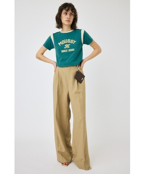 MOUSSY(マウジー)の「SUMMER ワイドパンツ(その他パンツ・レディース・ライトグレー/ダークネイビー/ライトベージュ・1/2/0)」の20枚目の写真