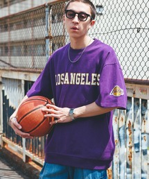 NBA | 【NBA】別注/ロゴプリントオーバーサイズTシャツ(Tシャツ/カットソー)