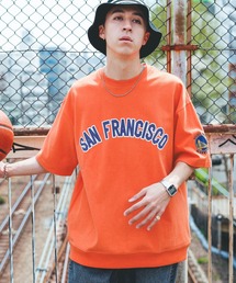 NBA | 【NBA】別注/ロゴプリントオーバーサイズTシャツ(Tシャツ/カットソー)