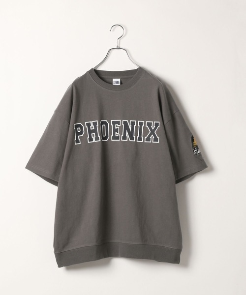 NBA(エヌビーエー)の「【NBA】別注/ロゴプリントオーバーサイズTシャツ(Tシャツ/カットソー・メンズ・グレー/レッド/ホワイト/ブラック/オレンジ/パープル・LARGE/MEDIUM)」の22枚目の写真