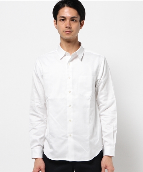 ivory court（アイボリーコート）の「ロイヤルドヴィ レギュラーシャツ（シャツ/ブラウス・メンズ・ライトグレー/ホワイト/サックスブルー・38/40/36）」の8枚目の写真