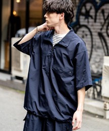 Rocky Monroe（ロッキーモンロー）の「オーバーサイズナイロンテックハーフジップ/パッカブル（Tシャツ/カットソー・メンズ）」