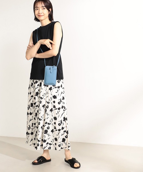 FOUND GOOD（ファウンドグッド）の「ドライタッチノースリーブ（Tシャツ/カットソー・レディース・ベージュ/グリーン系5/ホワイト系5/ブラック・L/M/S）」の9枚目の写真