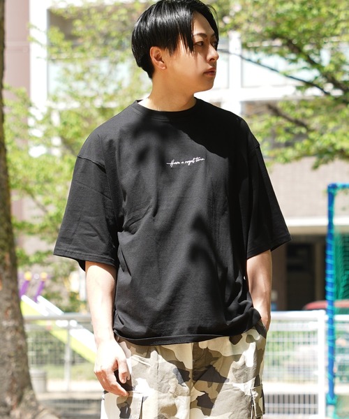 新品　男性ブランコ　オリジナルTシャツ　完売商品　バッグプリント　ベージュ　XL coen｜【WELLTECT】ロゴバックプリントTシャツ(WEB限定カラー
