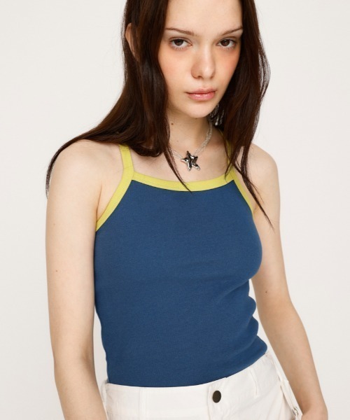 BACK AMERICAN SLEEVE CAMI バック アメリカンスリーブ キャミ