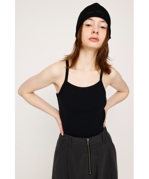 BACK AMERICAN SLEEVE CAMI バック アメリカンスリーブ キャミ