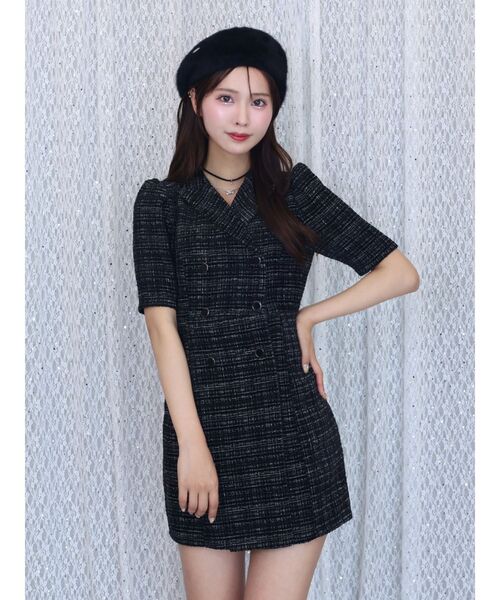 EATME（イートミー）の「シャギーベレー帽（ハンチング/ベレー帽・レディース・ブラック・FREE）」の4枚目の写真