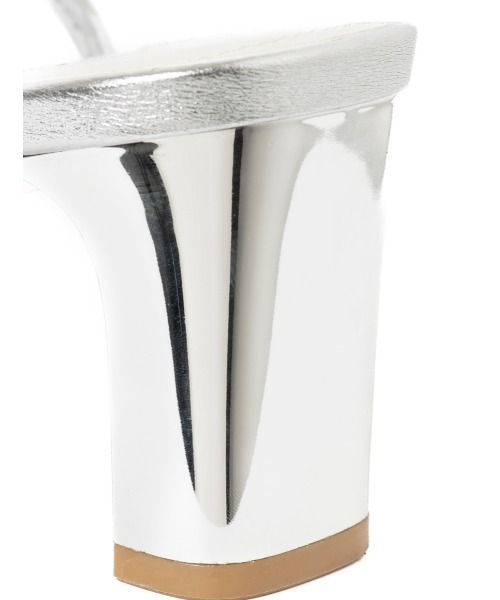 R&E(アールアンドイー)の「【REZOY】Wリボンストラップミュールサンダル(サンダル・レディース・シルバー/アイボリー/ブラック/ピンク・S/M/L/LL)」の11枚目の写真