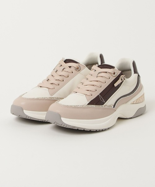 +diana（プラスダイアナ）の「【レイン対応】オールウェザースニーカー（レインシューズ・レディース・ホワイト/ピンク/ブラック/シルバー/アイボリー・XL/L/M/S）」の4枚目の写真