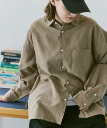 flaner | Loose regular collar shirt / ルーズレギュラーカラーシャツ(シャツ/ブラウス)