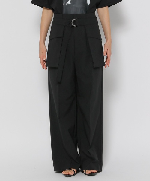 LEPSIM(レプシィム)の「【FOR I SERIES】アウトポケットパンツ2 138607(その他パンツ・レディース・ブラック/チャコールグレー・SMALL/MEDIUM)」の8枚目の写真