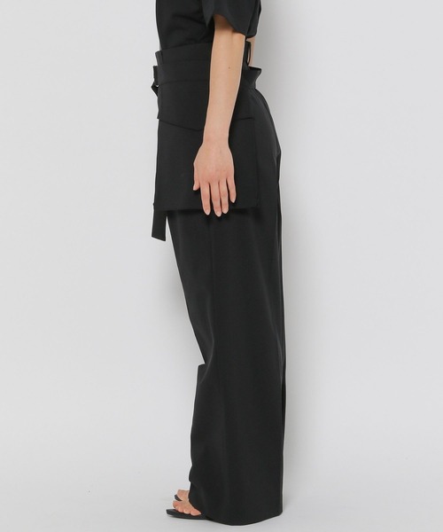 LEPSIM(レプシィム)の「【FOR I SERIES】アウトポケットパンツ2 138607(その他パンツ・レディース・ブラック/チャコールグレー・SMALL/MEDIUM)」の7枚目の写真