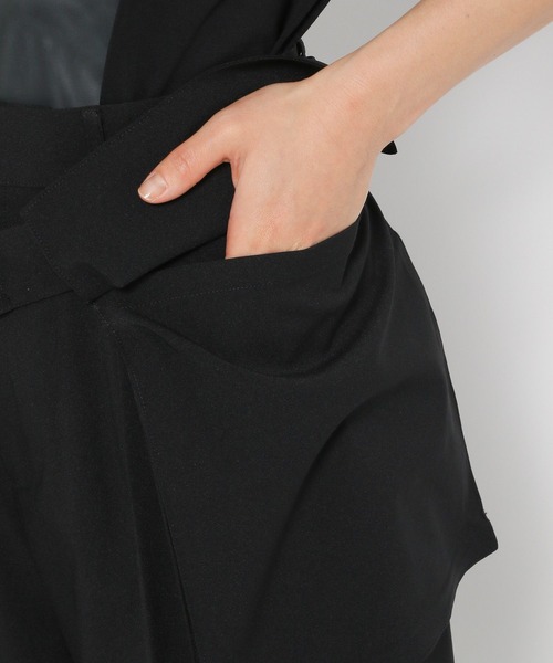 LEPSIM(レプシィム)の「【FOR I SERIES】アウトポケットパンツ2 138607(その他パンツ・レディース・ブラック/チャコールグレー・SMALL/MEDIUM)」の4枚目の写真