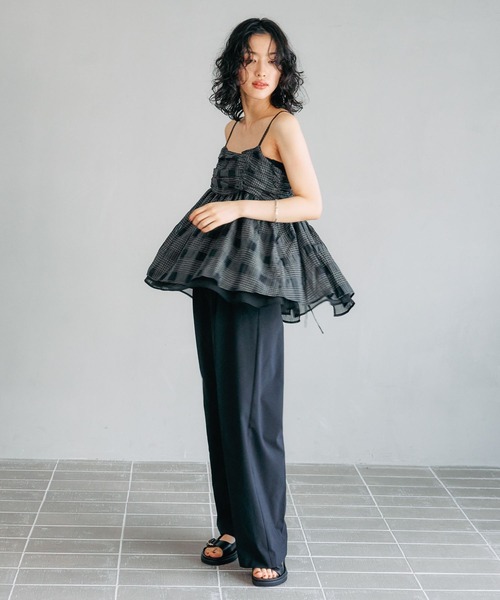 LEPSIM(レプシィム)の「【FOR I SERIES】アウトポケットパンツ2 138607(その他パンツ・レディース・ブラック/チャコールグレー・SMALL/MEDIUM)」の20枚目の写真