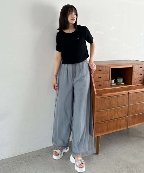 archives（アルシーヴ）の「ラメＪＱちびＴＥＥ（Tシャツ/カットソー・レディース・ピンク/ブラック/グレー・MEDIUM）」の11枚目の写真