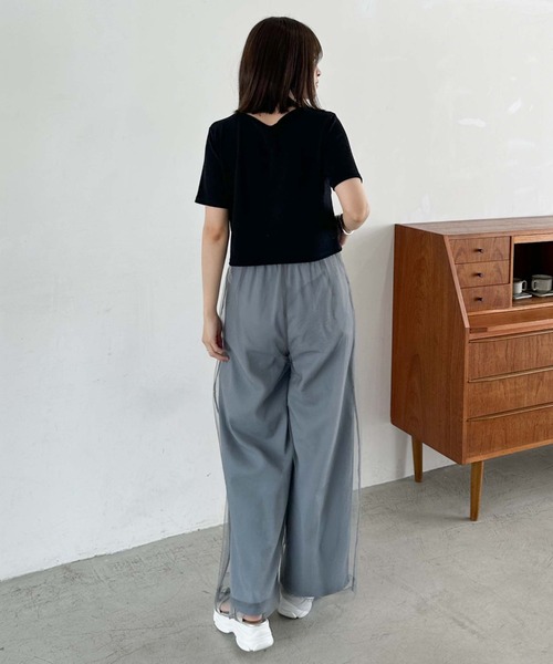 archives（アルシーヴ）の「ラメＪＱちびＴＥＥ（Tシャツ/カットソー・レディース・ピンク/ブラック/グレー・MEDIUM）」の10枚目の写真