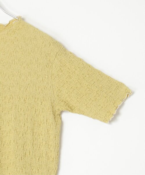 LBC(エルビーシー)の「ラッセルポコポコ半袖Tシャツ(Tシャツ/カットソー・レディース・ライム/チャコール/オフホワイト/ブルー・M)」の16枚目の写真