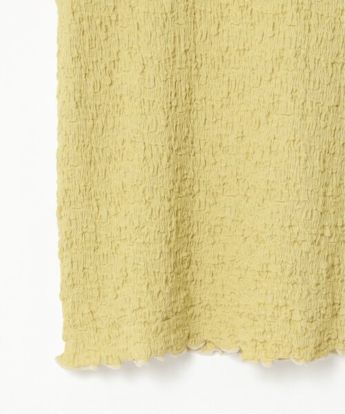 LBC(エルビーシー)の「ラッセルポコポコ半袖Tシャツ(Tシャツ/カットソー・レディース・ライム/チャコール/オフホワイト/ブルー・M)」の14枚目の写真