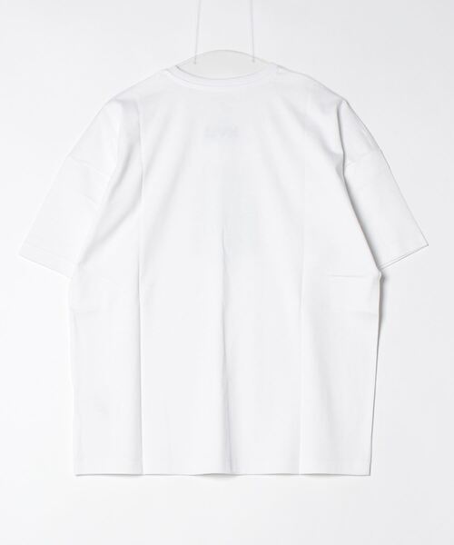 NANO universe（ナノユニバース）の「GOOD ROCK SPEED×Anti Soaked(R)  汗染み防止 「NEW YORK CITY」② クルーネックビッグTシャツ（Tシャツ/カットソー・メンズ・ホワイト・M/L/S）」の17枚目の写真