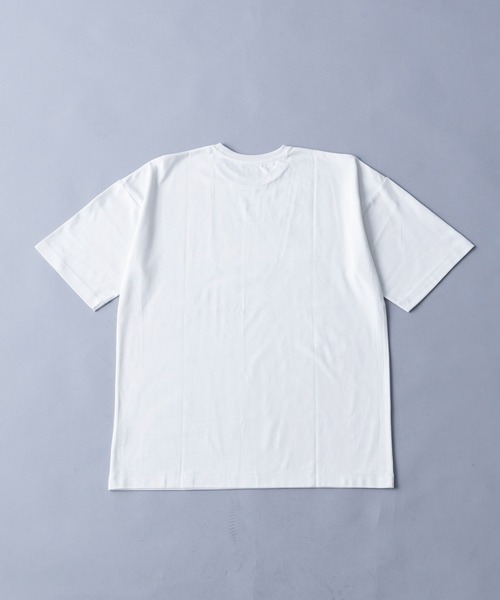 NANO universe（ナノユニバース）の「GOOD ROCK SPEED×Anti Soaked(R)  汗染み防止 「NEW YORK CITY」② クルーネックビッグTシャツ（Tシャツ/カットソー・メンズ・ホワイト・M/L/S）」の11枚目の写真