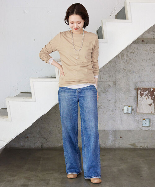 【セール】レイヤードスタイルセットロンTEE（Tシャツ/カットソー）｜SLOBE IENA（スローブイエナ）