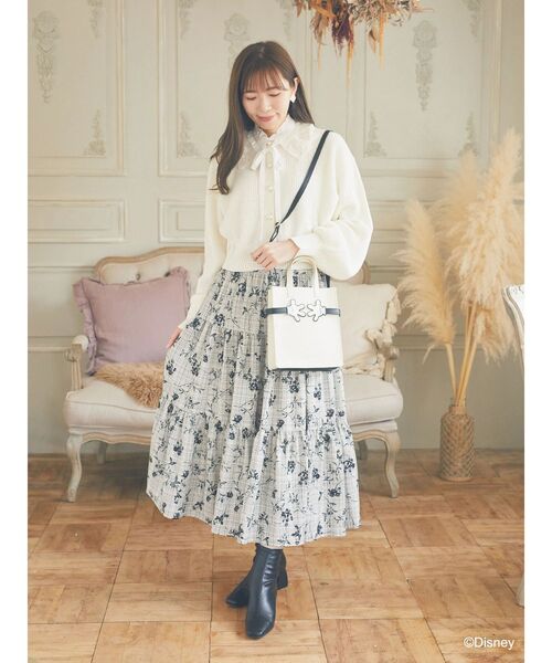 Disney(ディズニー)の「ミッキー/ショルダーバッグ(ショルダーバッグ・レディース・ブラック/オフホワイト・FREE)」の20枚目の写真